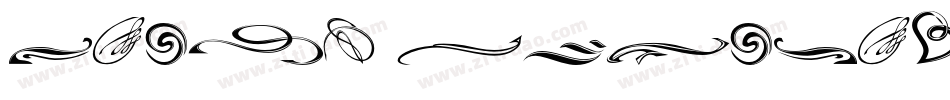 Rough Fleurons字体转换